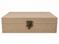 MDF Craft Storage Box with Vintage Latch