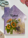Handmade Floral Keychain Holder
