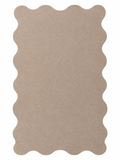 MDF Scalloped Rectangle Craft Base