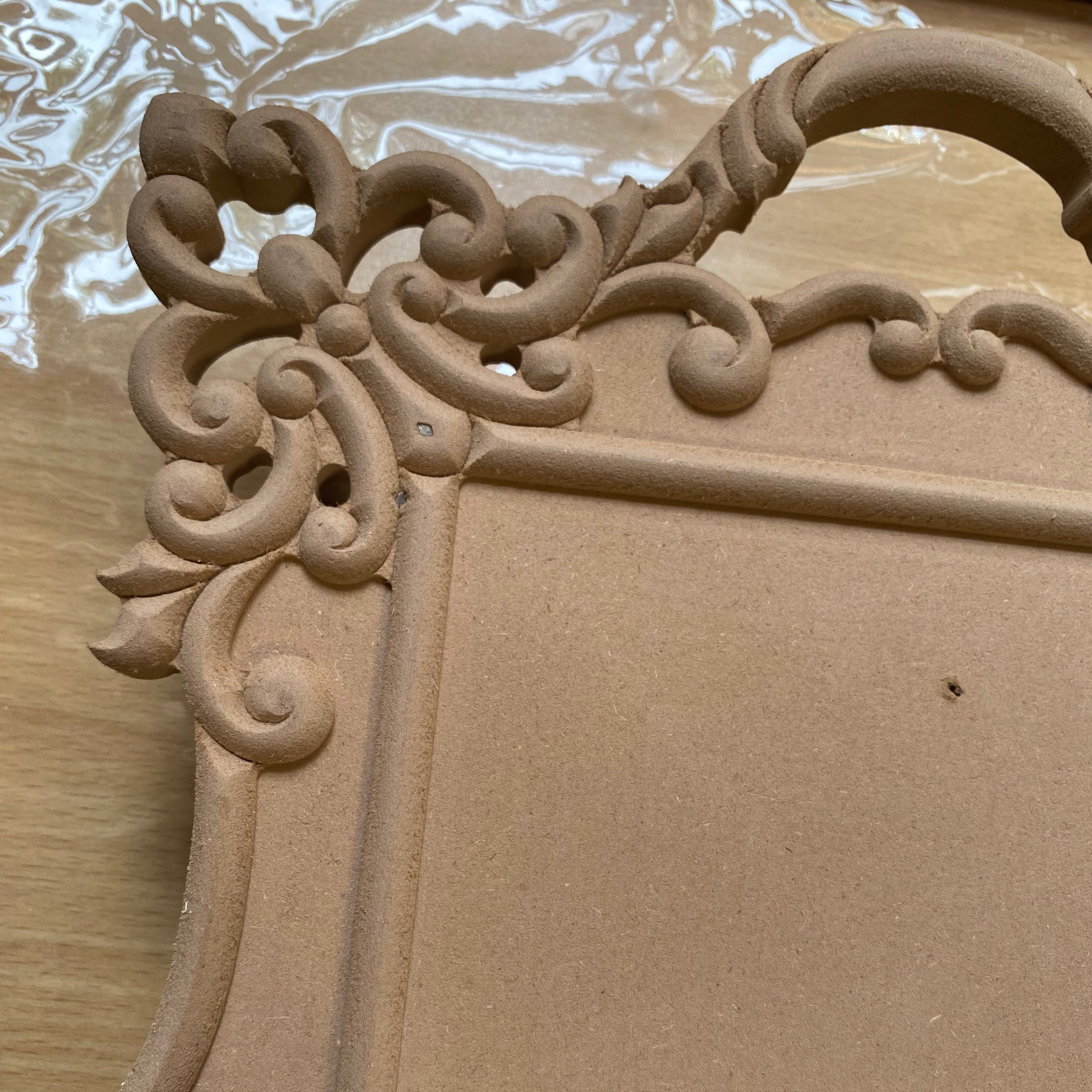 Raw MDF Table Riser