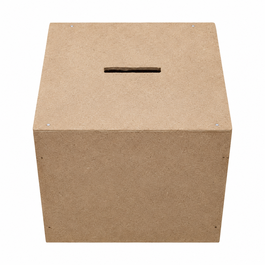 MDF Money Saving Box / Coin Bank