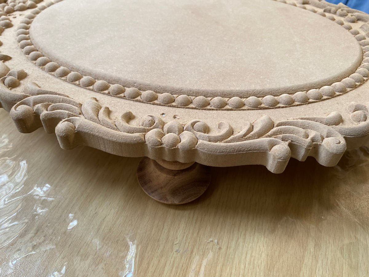 Raw MDF Table Riser