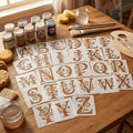 Alphabet Stencils 26 pc set