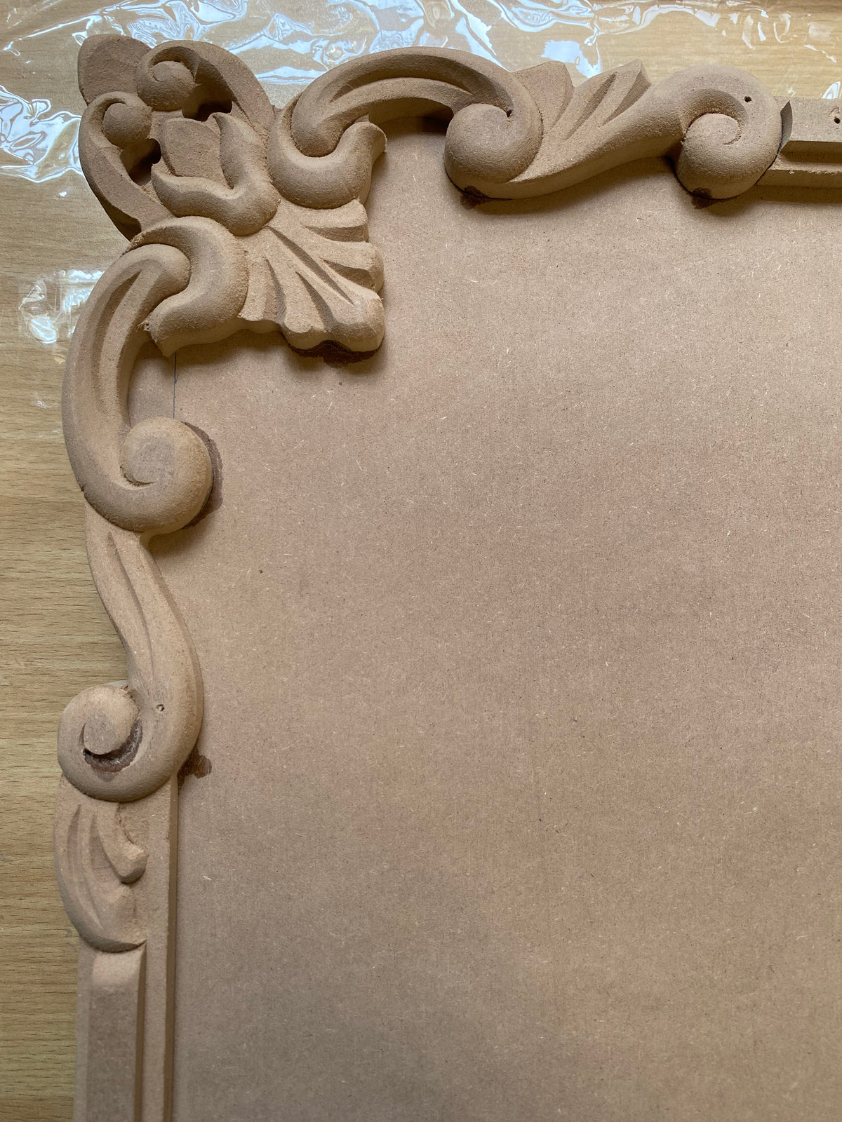 Raw MDF Table Riser