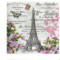 Paris-Themed Decoupage Napkin 1-Piece