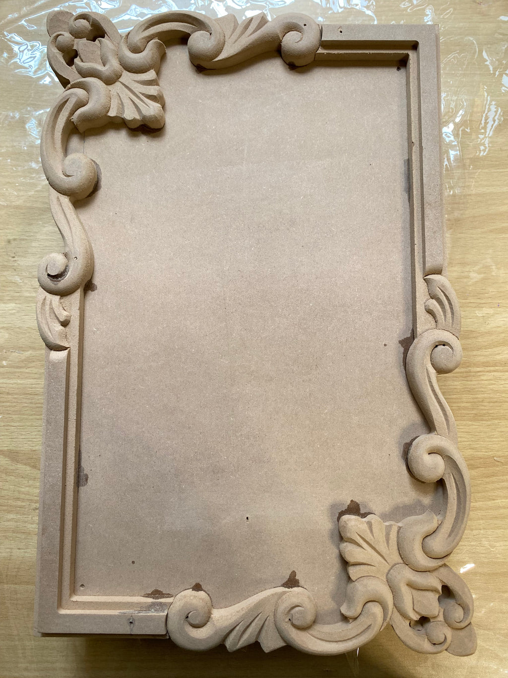 Raw MDF Table Riser