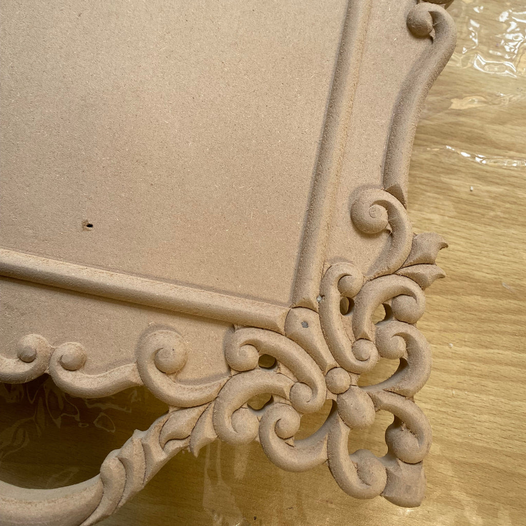 Raw MDF Table Riser