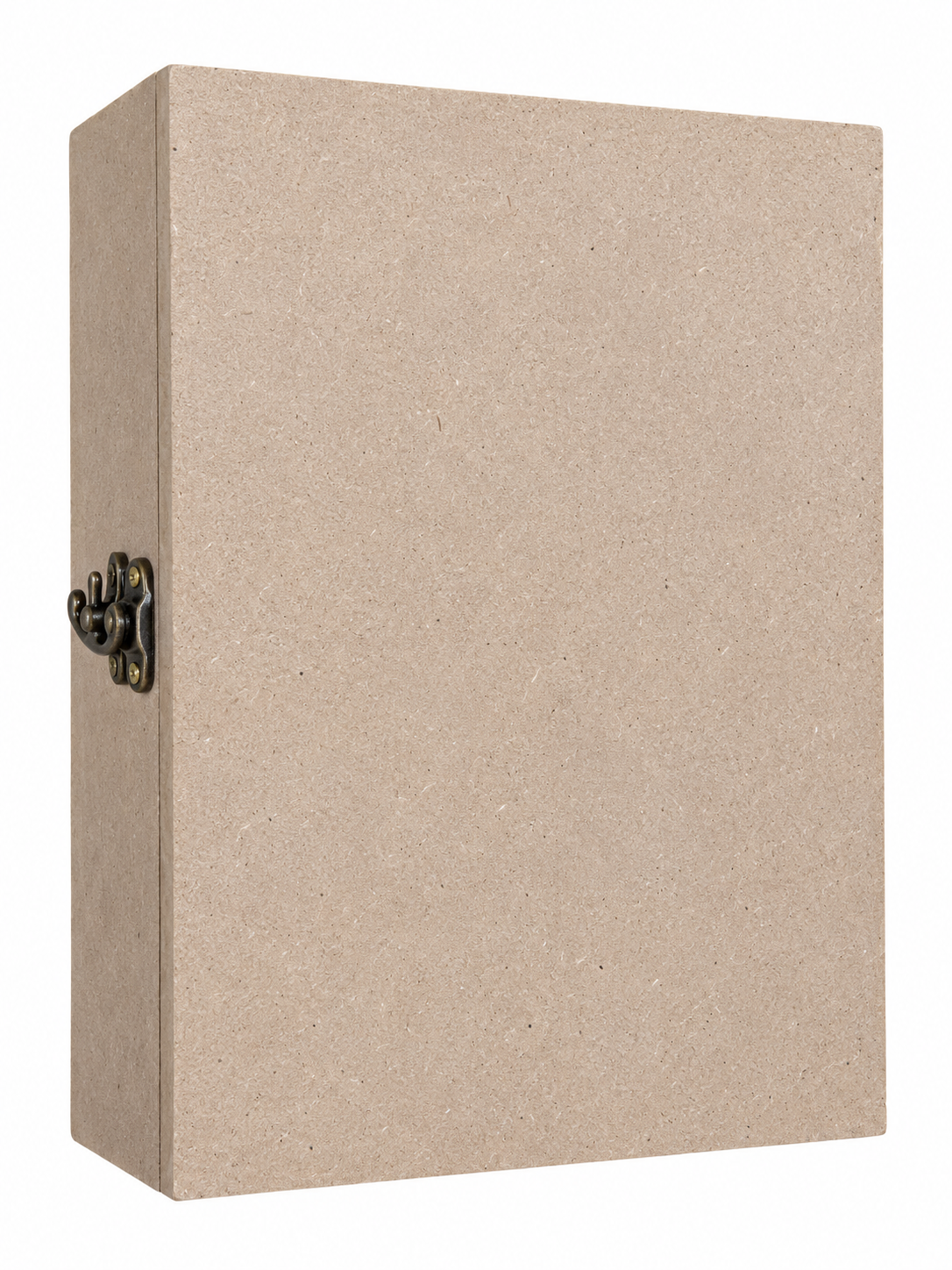 MDF Craft Storage Box with Vintage Latch