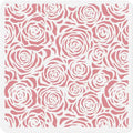 Rose Pattern Stencil