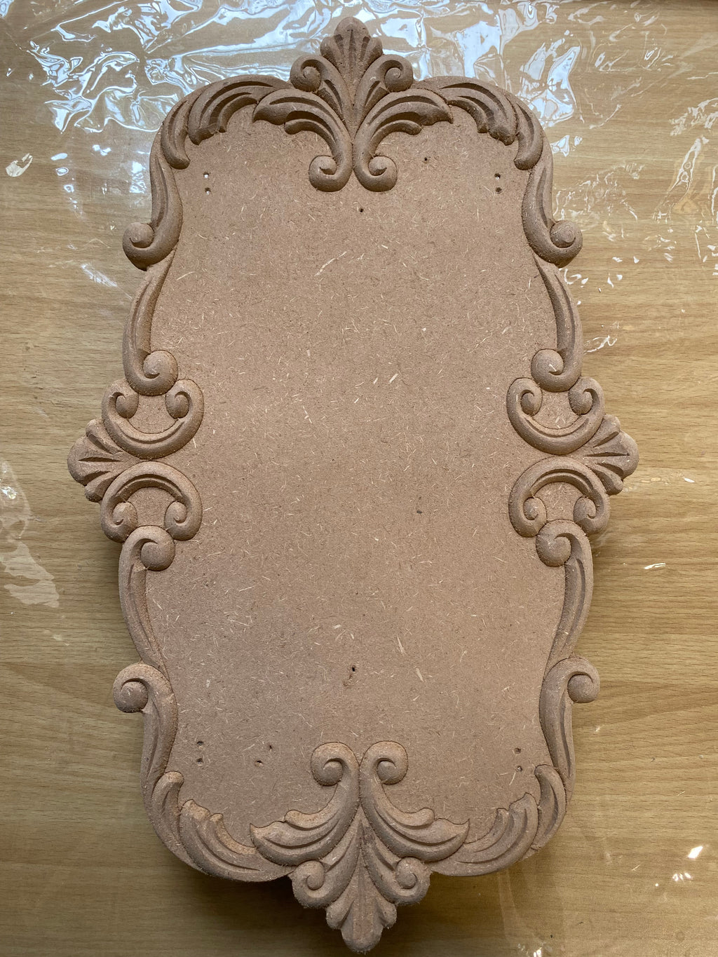 Raw MDF Table Riser