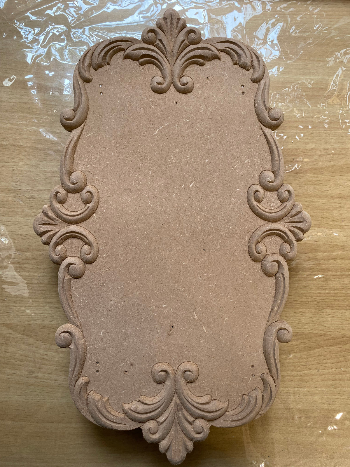 Raw MDF Table Riser
