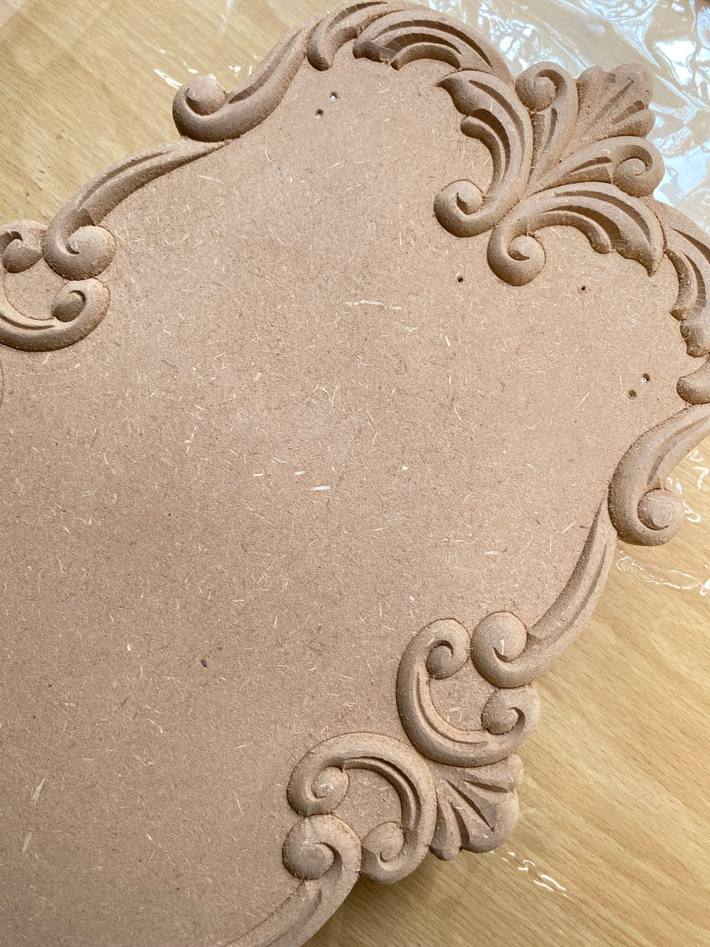 Raw MDF Table Riser