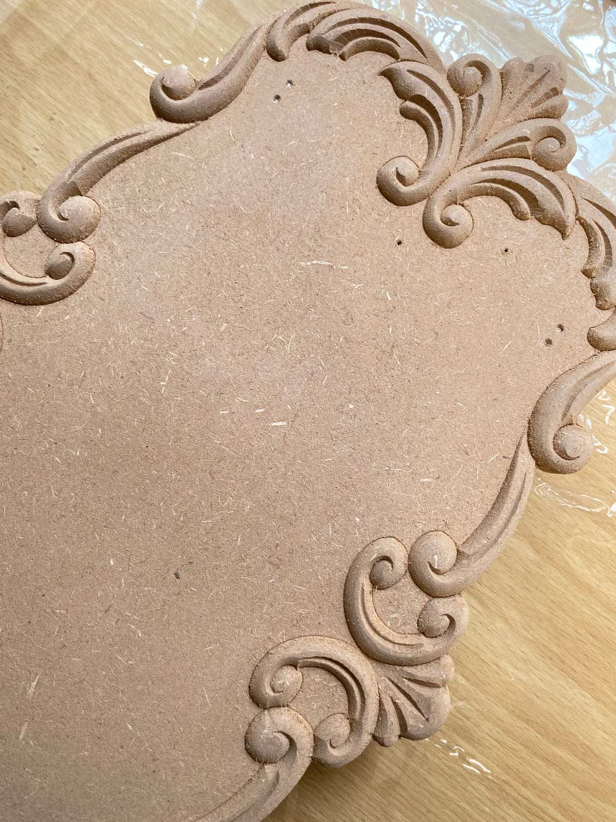 Raw MDF Table Riser
