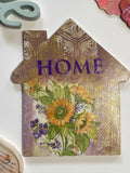 Handmade Floral Keychain Holder