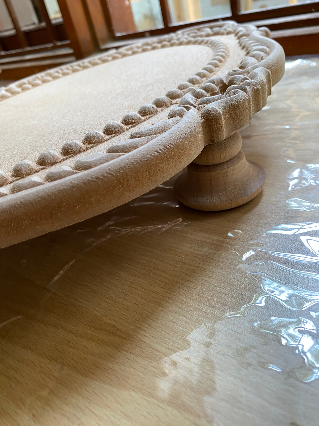 Raw MDF Table Riser