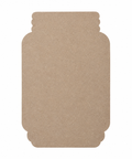 MDF Jar-Shaped Craft Base