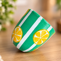 Hand-Painted Citrus Planting Pot