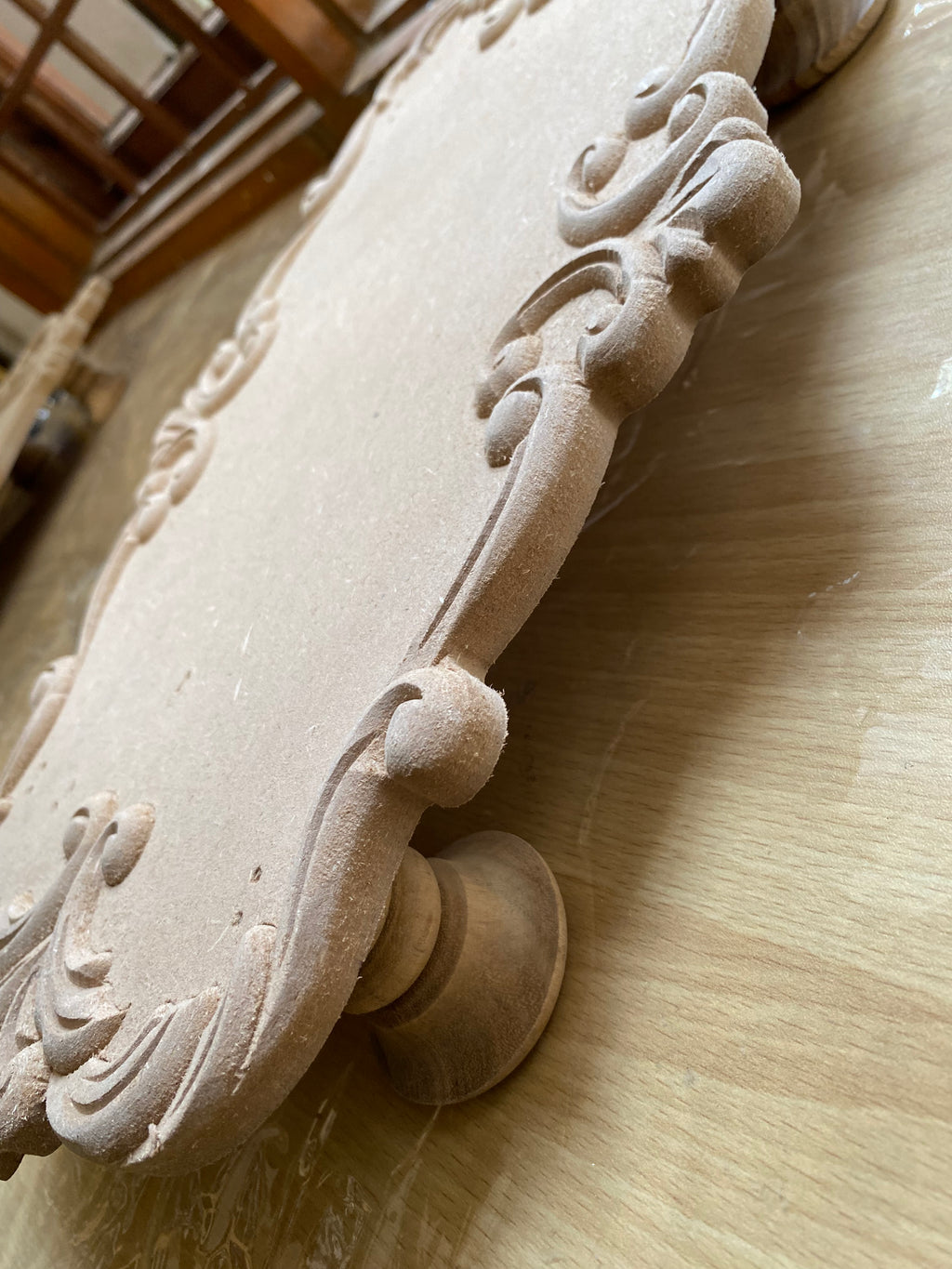 Raw MDF Table Riser
