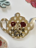Handmade Love Teapot Home Decor