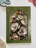Vintage Floral Wall Hanging