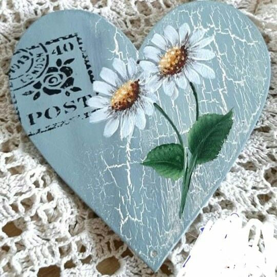 Heart-Shaped MDF Craft Board