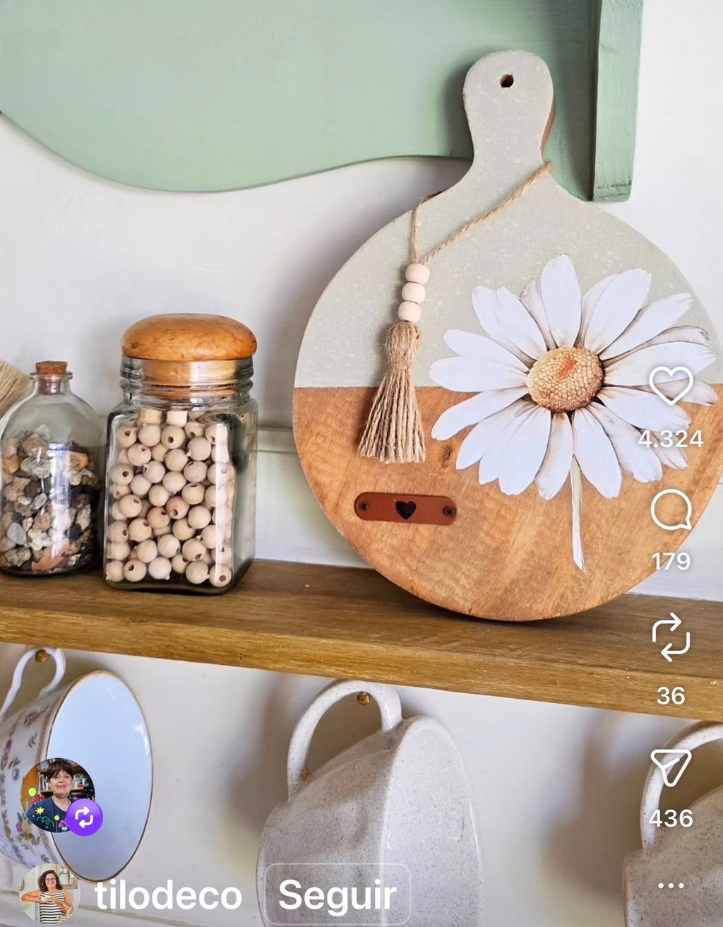 MDF Round Cutting Board Craft Base