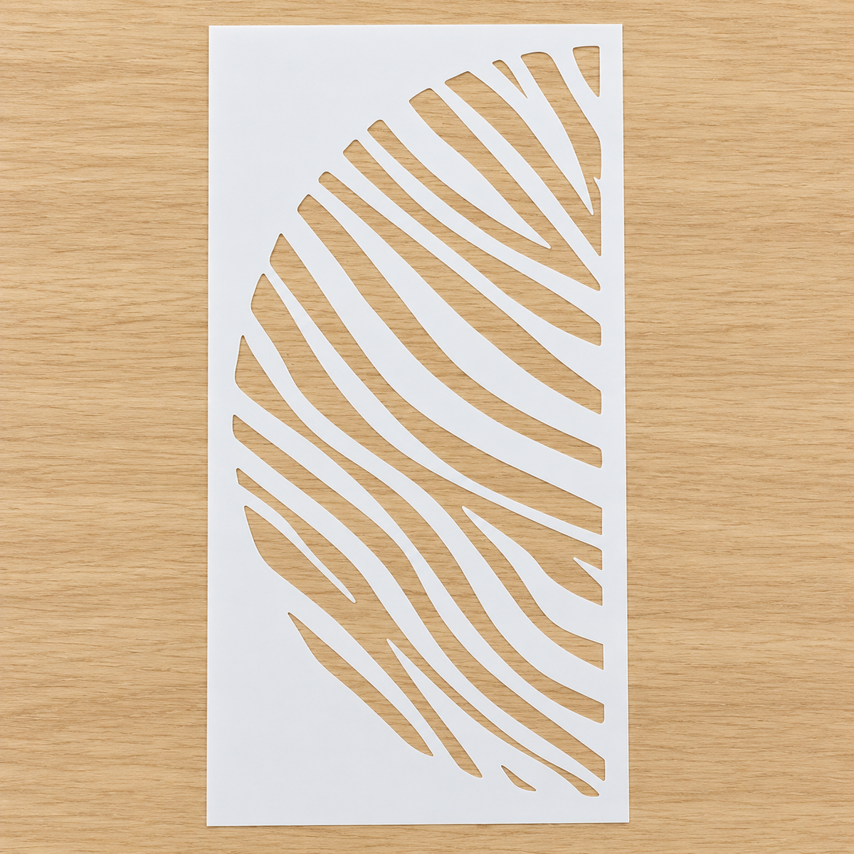 Zebra stripe Stencil