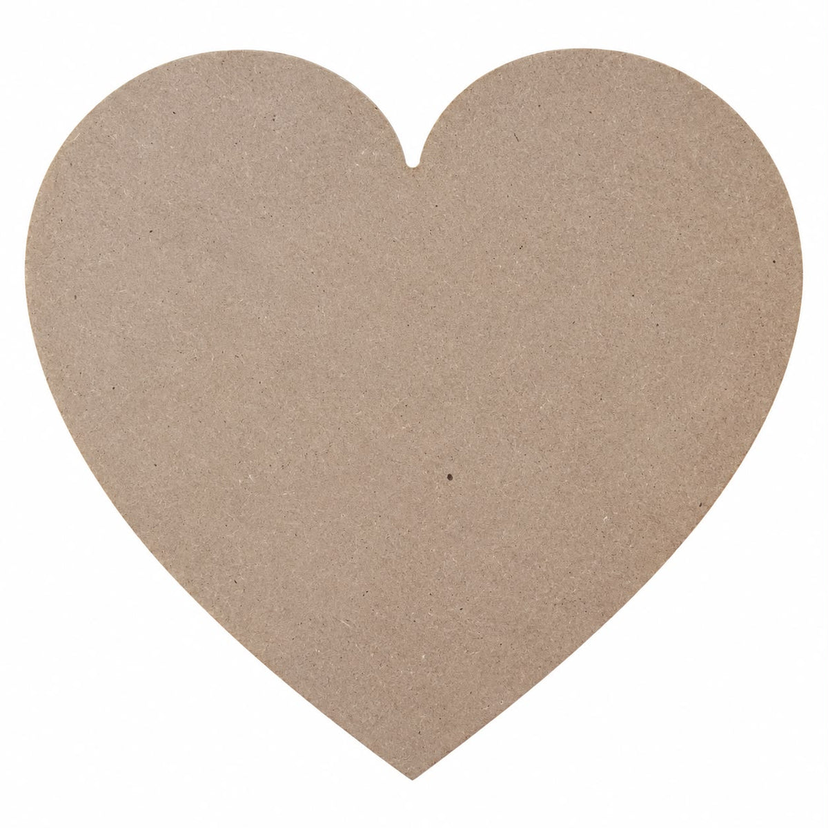 Heart-Shaped MDF Craft Board