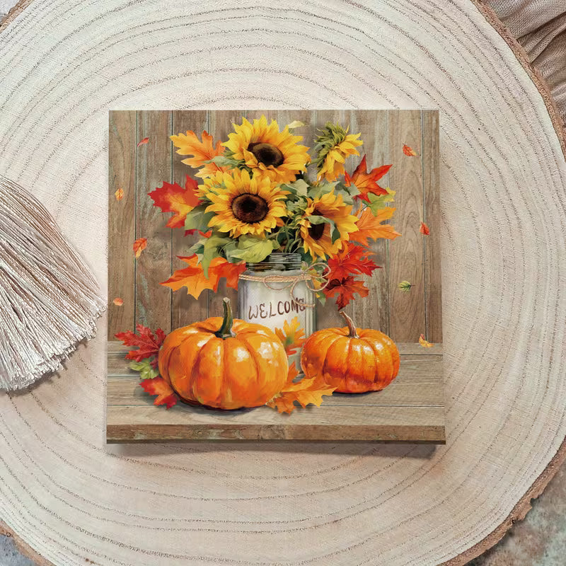Decoupage Sunflower Napkin 1-Piece