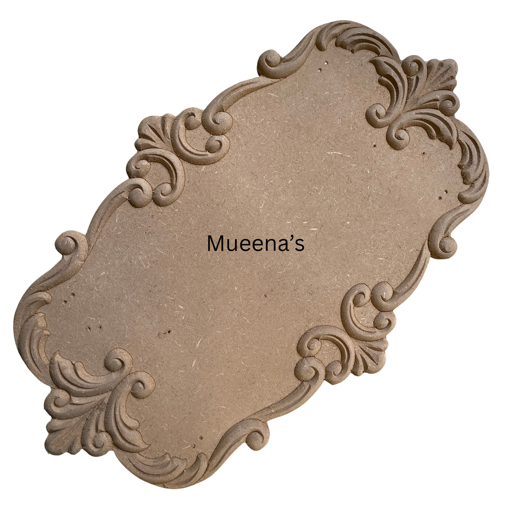 Raw MDF Table Riser