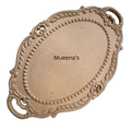 Raw MDF Carved Tray